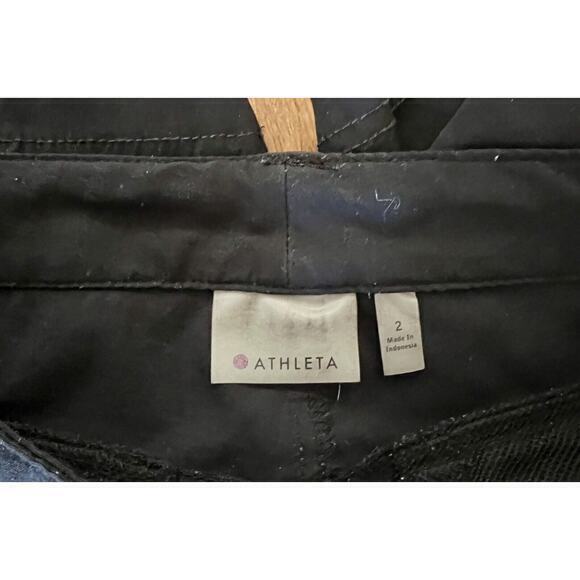 Athleta Shorts Women's Small Hiking Active Black Pocket Casual Adult EUC - Picture 9 of 10